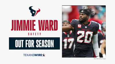 Texans DB Jimmie Ward out for the season with foot injury