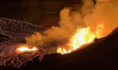 Kilauea on Hawaii’s Big Island, one of world’s most active volcanoes, erupts