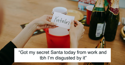 Woman Is Horrified After Receiving Used And Smelly Gifts From Secret Santa, Shares Everything Online