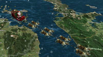 Norad Santa tracker – LIVE: Follow Santa Claus as he delivers Christmas gifts on global journey