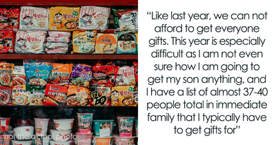 Fam Doesn’t Understand Lady Can’t Afford Xmas Gift Exchange Until She Threatens To Get Ramen Noodles