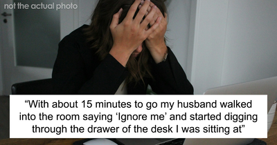 Woman Begs Hubby To Leave Her Alone For 1 Hour, He Can’t Understand Why She’s Mad When He Doesn’t