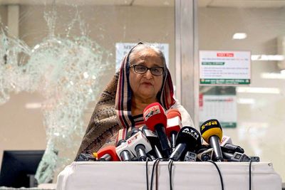 Bangladesh seeks Sheikh Hasina’s extradition from India to face ‘judicial process’