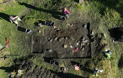 Treasure trove of jewellery, coins and ‘vulva stone’ discovered in Viking women’s graves