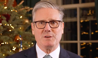 Watch: Starmer’s Christmas speech in full as he wishes for brighter future and peace in the Middle East