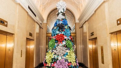 The most whimsical hotel Christmas trees around the world