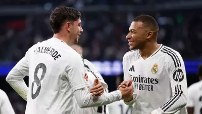 Real Madrid: Valverde Says Exemplary Mbappe Deserves Affection