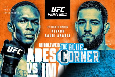 UFC Saudi Arabia poster released for Israel Adesanya vs. Nassourdine Imavov