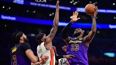 LeBron James Said He’s a 'Football Player' After Lakers' Loss to Pistons