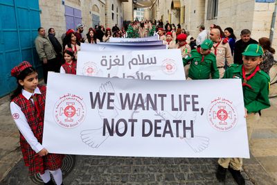 Bethlehem marks melancholic Christmas for second year in shadow of Gaza war