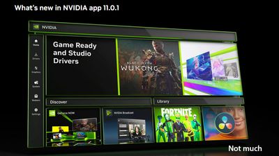 Nvidia App performance issue gets 'fixed' with release 11.0.1 — but all it has done is turn off Game Filters by default