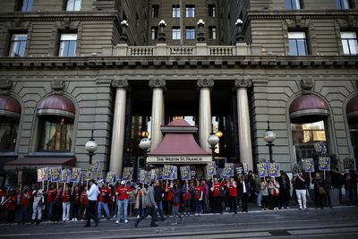 San Francisco hotel workers near the end of a 3-month strike