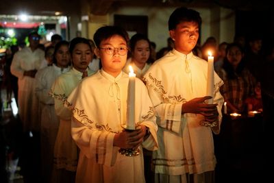 Catholics Hold Muted Christmas Mass In Indonesia's Sharia Stronghold