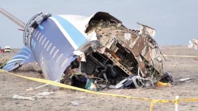 Passenger Plane Crashes Near Kazakh City Of Aktau