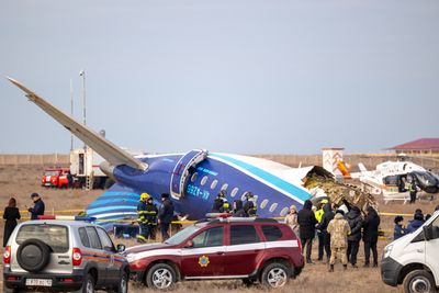 At least 38 dead after Azerbaijan Airlines plane crashes in Kazakhstan