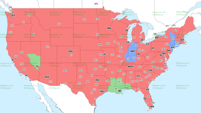 If you’re in blue, you’ll get Giants vs. Colts on TV