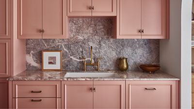 Is 'Dusty Pink' the Most Exciting New Neutral for Kitchen Cabinets, Ever? Interior Designers Champion This "Warm, and Space-Expanding" Shade — and Show Us How to Style it