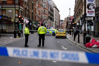 Man arrested for attempted murder after four people hit by car in London’s West End on Christmas Day