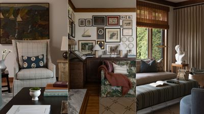 The designer of this Arts & Crafts home was inspired by Nora Ephron's movies to create this 'impossibly liveable and cozy' aesthetic