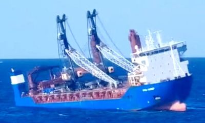 Russian cargo ship’s owner says sinking in Mediterranean was ‘act of terrorism’