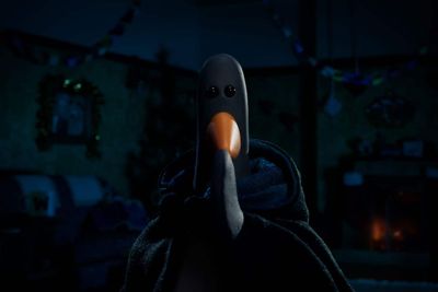 Wallace And Gromit Traitors crossover ident sees Feathers McGraw unmasked