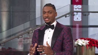 NFL fans roasted Robert Griffin III’s Netflix Christmas outfit with the odd cloth hanging out his pants