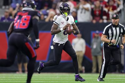 National reaction to Lamar Jackson running himself back into MVP race vs. Texans