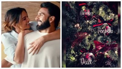 Deepika Padukone shares pic from daughter Dua's first Christmas with Ranveer Singh; fans notice cute Raha Kapoor connection