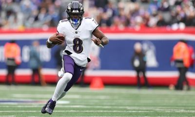 Lamar Jackson Passes Michael Vick For Most QB Rushing Yards