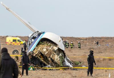 Azerbaijani Jet Crashes In Kazakhstan, Killing 38