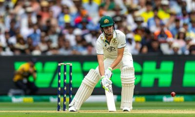 Sam Konstas makes debut to remember as Australia edge India on day one