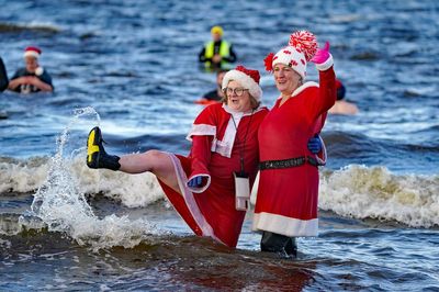 Grey and mild conditions forecast as walkers and swimmers head out on Boxing Day