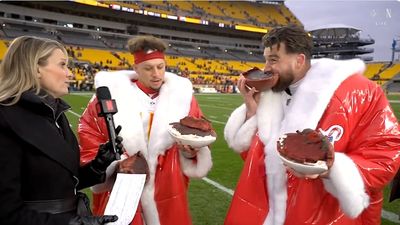 Patrick Mahomes Had Such a Locked-In Reason for Not Eating Netflix Cake After Win