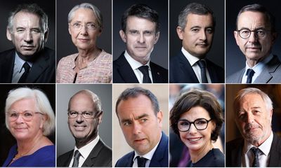 French PM names new government, hoping to avoid another no-confidence vote