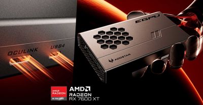 AMD is quietly cornering the eGPU market as yet another challenger brand launches two external GPUs based on AMD's RX 7600 XT and the RX 7600M; don't expect them to be cheap though