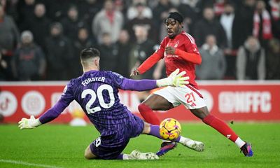 Nottingham Forest rise to third after Anthony Elanga goal sees off Tottenham