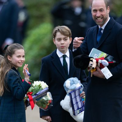 Prince Louis, Princess Charlotte, and Prince George Were Showered With Gifts by Royal Fans in Sandringham