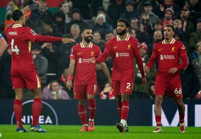 Liverpool vs Leicester LIVE: Premier League result and reaction as Salah scores in comeback win for Reds