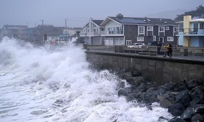 California residents urged to avoid ocean as high surf pounds coastline