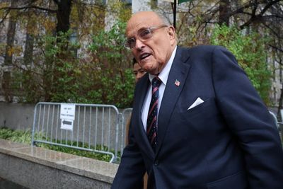 Rudy Giuliani tells judge ‘I gave everything I have to give’ as he braces for contempt hearing