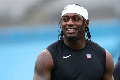 Panthers WR Xavier Legette serves up raccoon in locker room