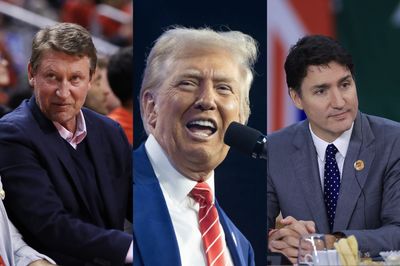 Trump Encourages Hockey Legend Wayne Gretzky to Run for 'Governor' of Canada After Joking About the Position With Justin Trudeau: 'You Would Win Easily'