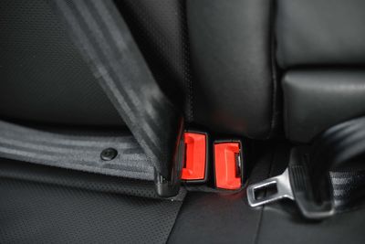 Two in five rear seat car passengers killed in crashes not wearing seat belt