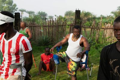 'We fall and we rise': Some amputees in Sierra Leone turn to farming to combat discrimination