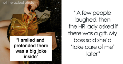 Heartfelt Secret Santa Present Turns Sour After Boss’s Cruel Prank, HR Fails To Take Action