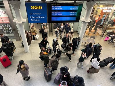 Eurostar chaos as London-Paris train stuck in Channel Tunnel for 2.5 hours