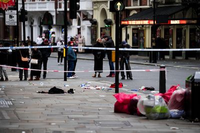 Man charged with attempted murder after four hit by car in London’s West End on Christmas Day