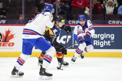 US Defeats Germany 10-4 In World Junior Hockey Opener