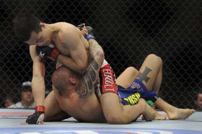 UFC full fight: ‘Korean Zombie’ sleeps Dustin Poirier with nasty D’Arce choke in big upset win