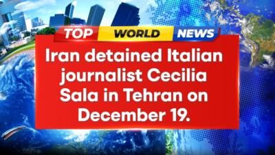 Italian Journalist Cecilia Sala Detained In Tehran